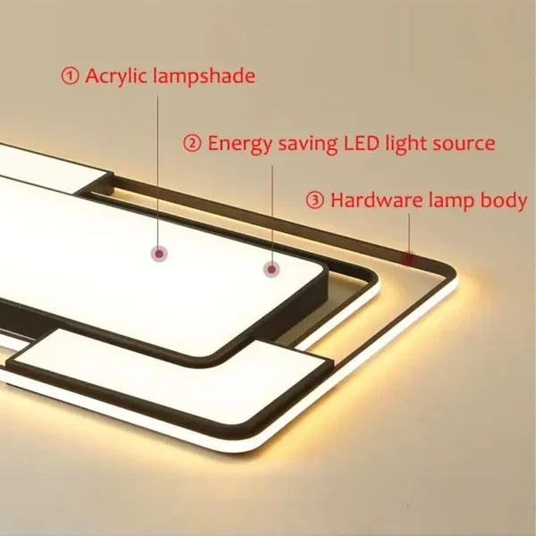 Living Room LED Ceiling Lamp - Image 3